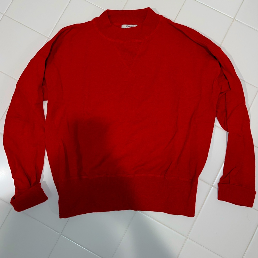 Madewell crewneck knit sweater